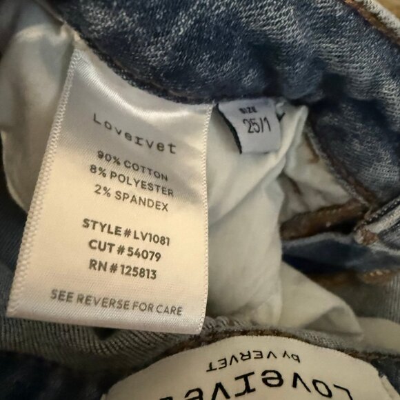 Vervet Lovervet Miracles Super High Rise Kick Flare Jeans - Picture 4 of 5